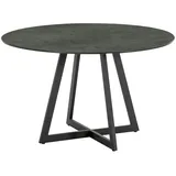 Niehoff Milan Gartentisch Ø 121 x 74 cm Anthrazit