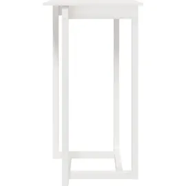 vidaXL Bartisch 60 x 60 x 110 cm Weiß