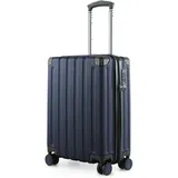 HAUPTSTADTKOFFER Q-Damm 4-Rollen Cabin 54 cm / 38 l dunkelblau