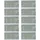 WuYan 10er-set Schwämme + 10 Filter für ILIFE Saugroboter - Hepa-filter für Chuwi Ilife A4 A4s A6 Staubsauger