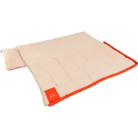 Outwell Contour Lux Deckenschlafsack, 220x85cm, Reißverschluss links, rot