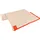 Outwell Contour Lux Deckenschlafsack, 220x85cm, Reißverschluss links, rot