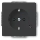 Busch-Jaeger Future Linear Steckdosen-Einsatz mit LED Kontrolllicht, studioweiß (20