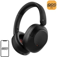 Qcy H4 Kabellose Kopfhörer, Schwarz