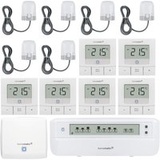 Homematic IP Fußbodenheizungs-Set Basic motorisch für 6 Räume