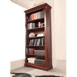 Massivmoebel24 Bücherregal 97 x 35 x 200 cm Braun