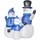 Homcom Schneemann Familie Selbstaufblasbar mit Gebläse