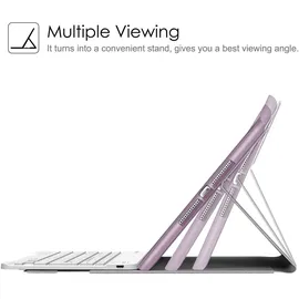 Fintie Tastatur Hülle für iPad 10,2 Zoll (9/8/7 Generation - 2021/2020/2019) Lavendel