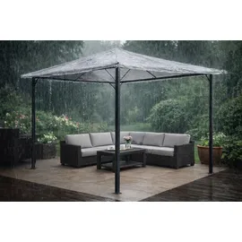 Quick Star Pavillon Schutzhaube 3x3 m Transparent