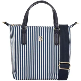 Tommy Hilfiger Handtasche Poppy Summer Small Tote Space Blue Stripe