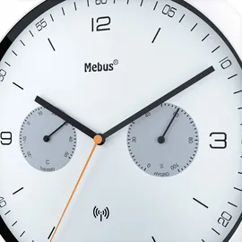 MEBUS Funk-Wanduhr 52826