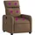 vidaXL Massagesessel 50 x 76,5 x 50 cm Braun mit Fernbedienung