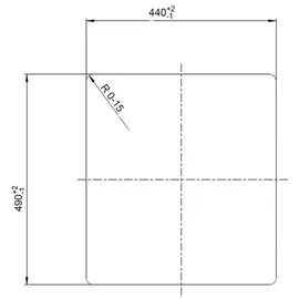 Blanco Claron 400-IF/A Durinox + Excenterbetätigung + InFino