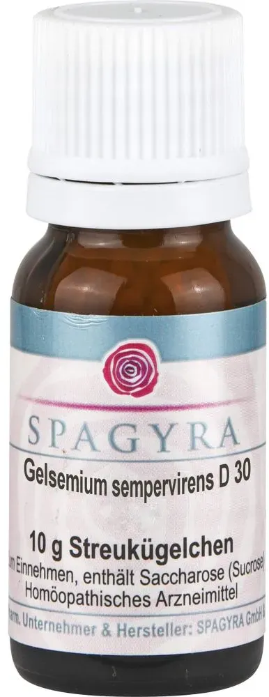 GELSEMIUM SEMPERVIRENS D 30 Globuli 10 g