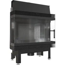 Kratki Kamineinsatz Blanka Stahl Schwarz