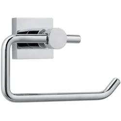 tesa HUKK Toilettenpapierhalter ohne Deckel, Accessoires, chrom