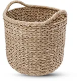 KOUBOO 1060091 dekorativer Aufbewahrungskorb, handgewebt, Größe XL, 50,8 x 50,8 x 55,9 cm, gedrehtes Seegras