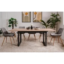 Finori Denver 160-200 x 75 x 90 cm anthrazit