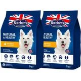Butcher's Natural & Healthy Hundefutter mit Huhn 3 kg