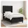 vidaXL Boxspringbett 100 x 200 cm Schwarz