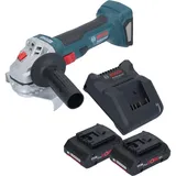 Bosch Professional Winkelschleifer 18 V 125 mm Brushless + 2x ProCORE Akku 4,0 Ah + Ladegerät