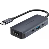 Targus Hyper HyperDrive EcoSmart Gen.2 Universal USB-C 4-in-1 Hub w 100 W PD Power Pass-thru
