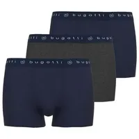Bugatti Pants 3Er Pack Mailand in grau-dunkel-melange | Gr.: