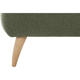 Home Affaire Ecksofa HOME AFFAIRE "Baggio formschöne Polsterecke, bequem, Breite 277cm, L-Form", grün, B:277cm H:80cm T:162cm, Sofas, Ecksofa, Zierkissen inklusive