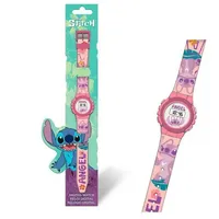 Lilo & Stitch Angel Digitaluhr 1-tlg Gehäusefarbe Pink Armbandtyp