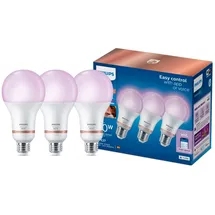 philips wiz LED-Lampe 60 W E27 2200 K 3 St.