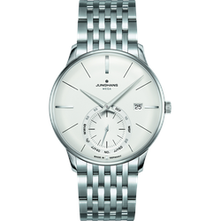 Junghans Meister MEGA Kleine Sekunde 058/4900.46 - Zeiger mit umweltfreundlicher Leuchtmasse,silber,versilbert matt - 38.4mm