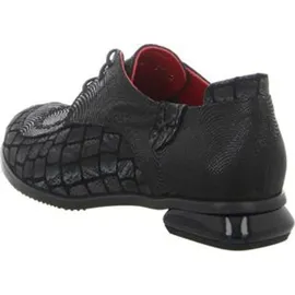SIMEN Schnürschuh Damen Schwarz 38