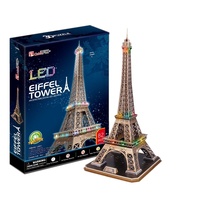 Cubic Fun Puzzle 3D LED Eiffel Tower
