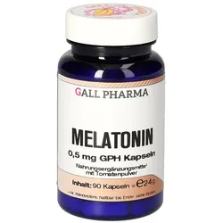 Melatonin 0.5mg Gph Kap