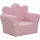 vidaXL Kindersofa Rosa 90 x 60 cm Polyester weich plüsch