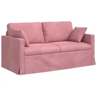 vidaXL Sofa Rosa 158 x 78 x 80 cm Samt