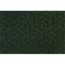 Wash+Dry Leaves midnight green 60 x 90 cm Grün