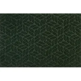 Wash+Dry Leaves midnight green 60 x 90 cm Grün