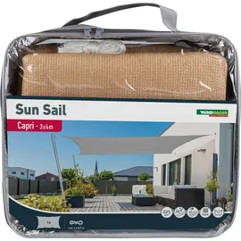 WINDHAGER Sonnensegel Capri reed 3 x 4 m