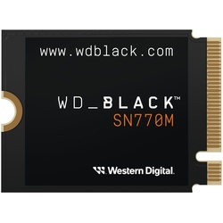 WD_Black SN770M interne SSD (1 TB) 5150 MB/S Lesegeschwindigkeit, 4900 MB/S Schreibgeschwindigkeit, M.2 2230 NVMe schwarz 1 TB