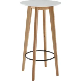 FineBuy Bartisch 60 x 110 x 60 cm Weiß