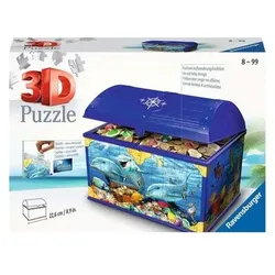 RAVENSBURGER 11174 3D Puzzle Schatztruhe Unterwasserwelt