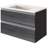 HELD MÖBEL Waschtisch »Arezzo«, BxHxT: 80 x 54 x 47 cm - bunt