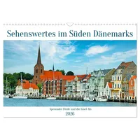 Calvendo Sehenswertes im Süden Dänemarks (Wandkalender 2026 DIN A3