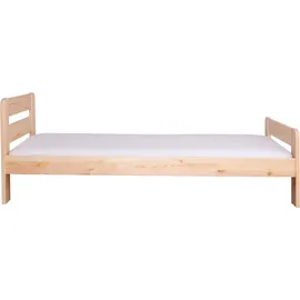 TICAA Bett Bert 90 x 200 cm Kiefer natur
