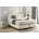 Boxspringbett beige beige 100 Polyester 100 Polyester Boxspringbett