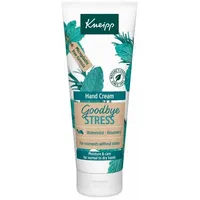 Kneipp Goodbye Stress Handcreme mit Wasserminzölen und Rosmarin; Entspannung und Wohlbefinden; Feuchtigkeitsspendend; trockene Haut; 75 ml