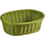 KESPER Brot- Obstkorb oval, 29,5 x 23 x 9,5 cm, olive