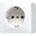 Jung SCHUKO-Steckdose aws 321 A WW