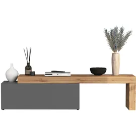 OTTO home Chronos TV-Board 240 cm grau Holzwerkstoff